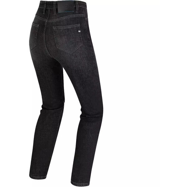 Jeans Moto Donna PMJ SARA Nero