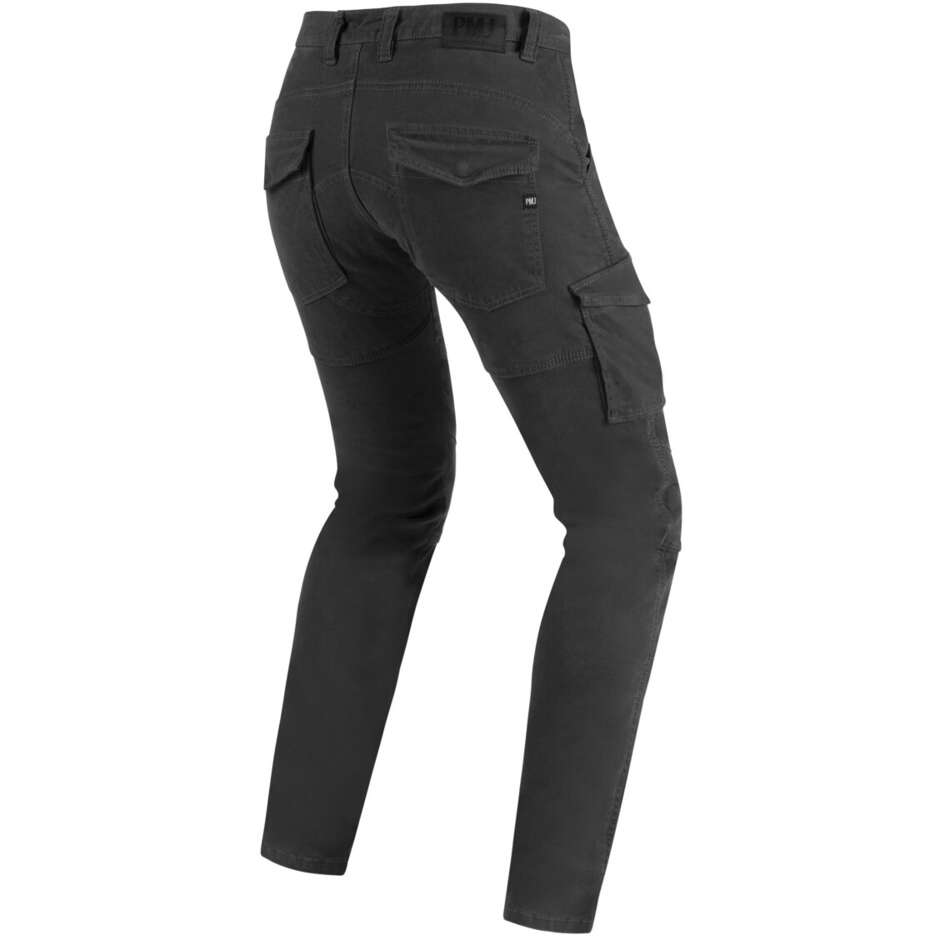 Pantaloni Moto Tecnici PMJ Promo Jeans SANTIAGO Grigio