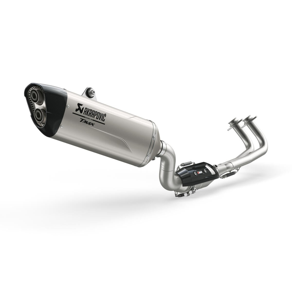 Full Exhaust System Akrapovic Muffler - Titanium TMAX 560 2022 2023 2024