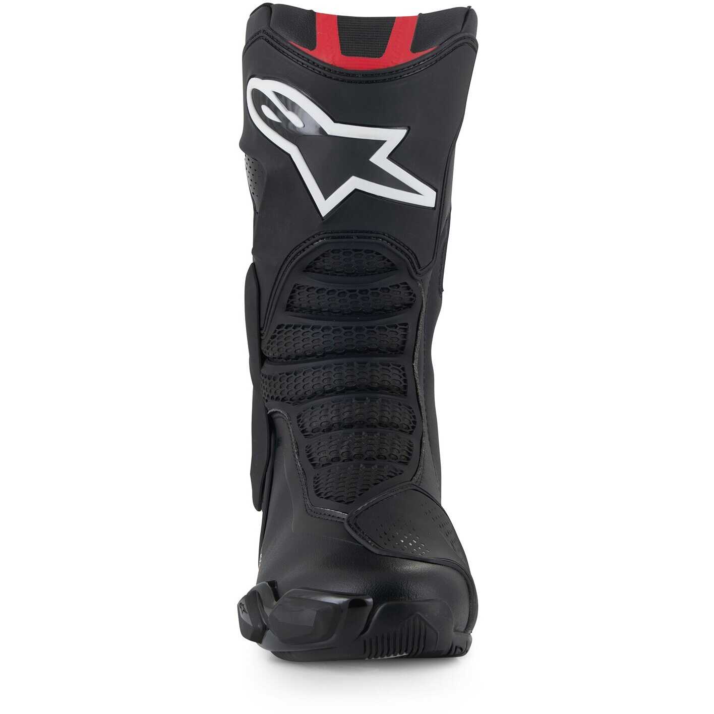 Alpinestars SMX-6 V3 Motorcycle Boots Black White Red