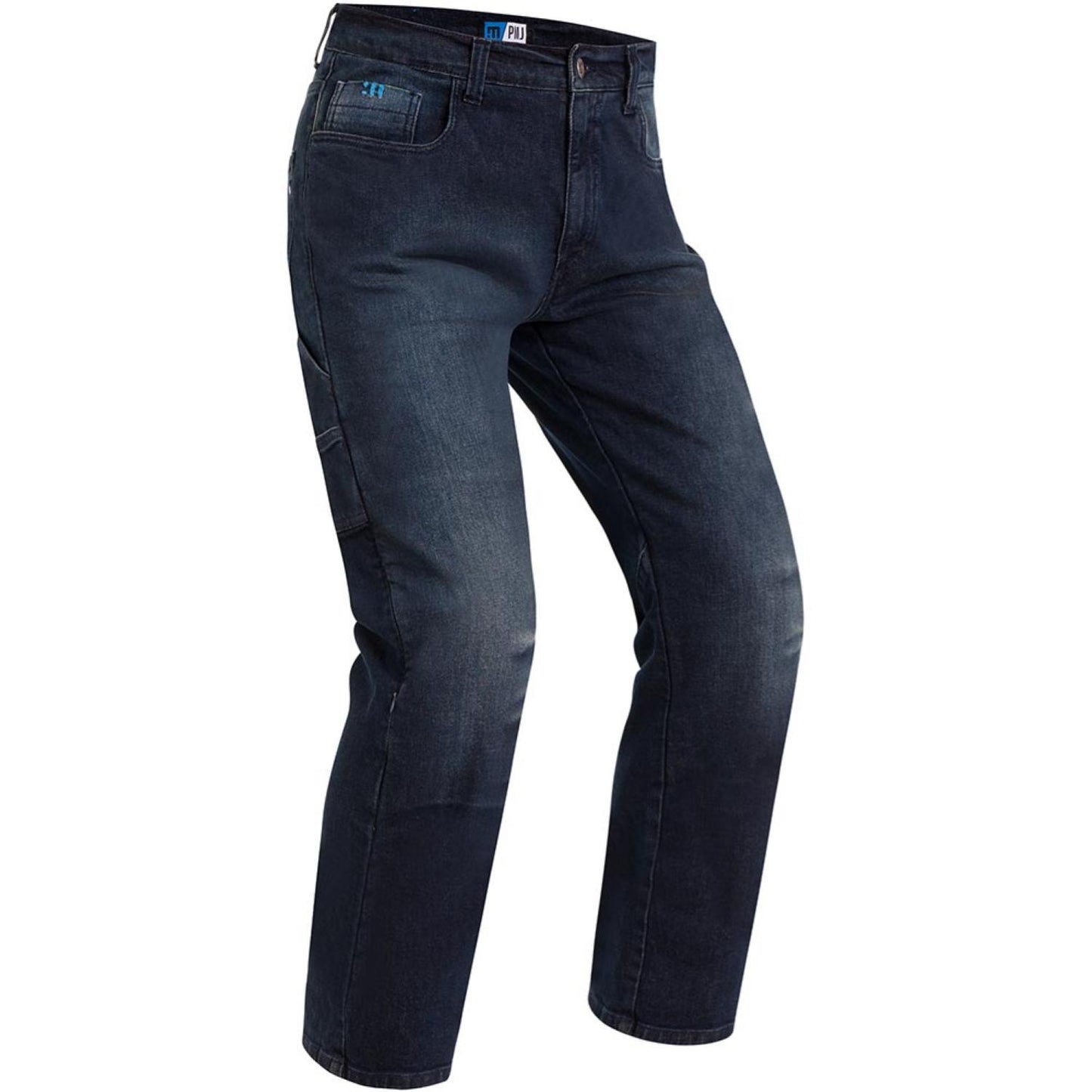 PMJ ROSCO BLUE LOOSE MAN T-TEX PANTALONI MOTO