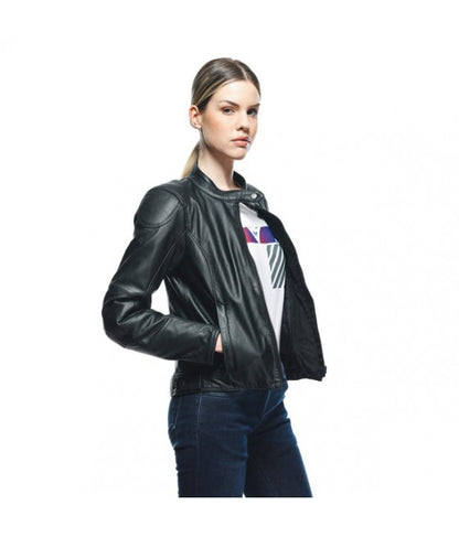 CHAQUETA DE CUERO DAINESE ELECTRA PARA MUJER