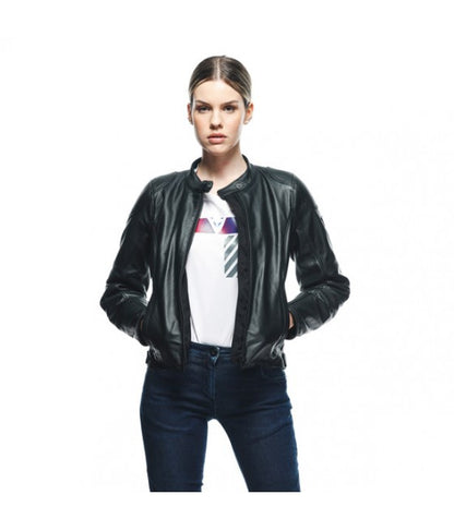 CHAQUETA DE CUERO DAINESE ELECTRA PARA MUJER