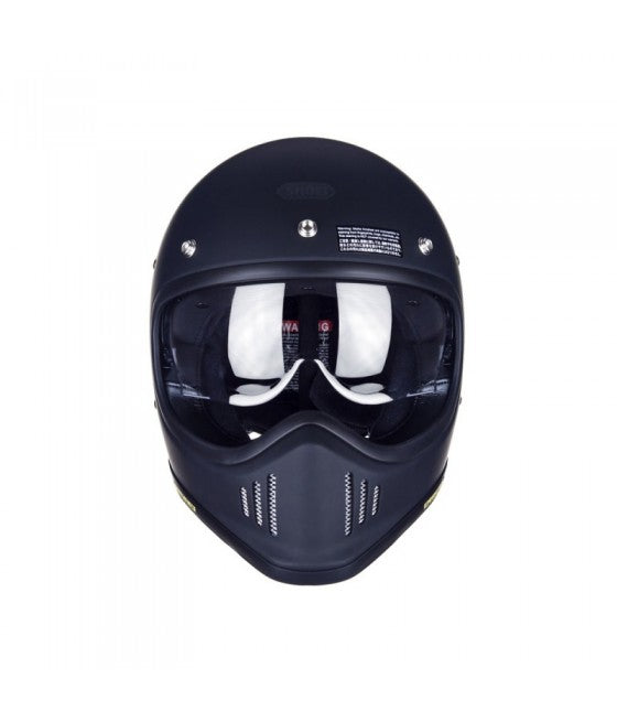 SHOEI EX-ZERO MATT BLACK FULL FACE HELMET 