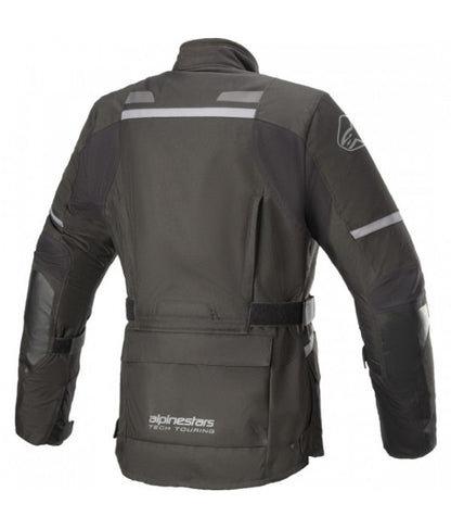 Chaqueta de moto Alpinestars STELLA ANDES V3 DRYSTAR para mujer, color negro y gris oscuro