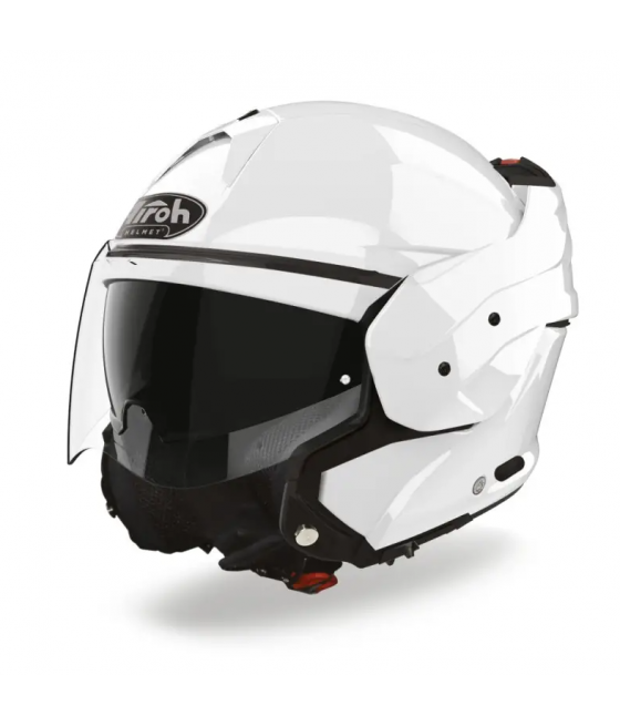 CASCO MODULAR AIROH MATHISSE BLANCO BRILLO 