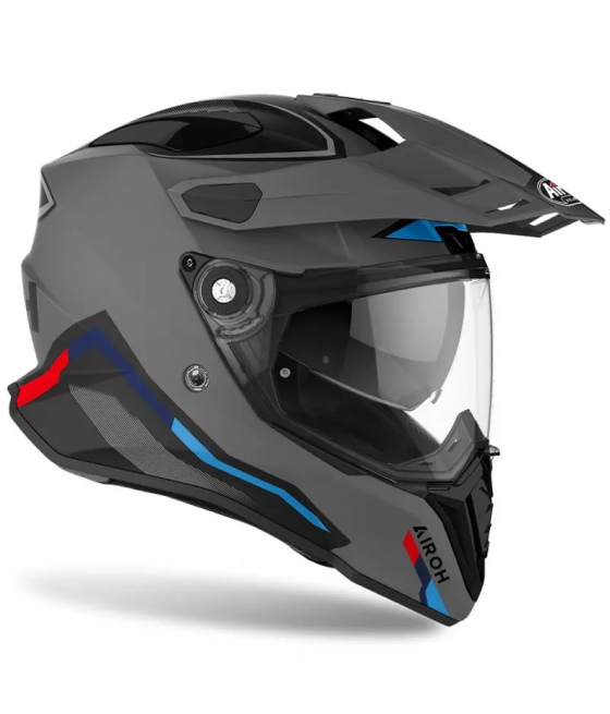 AIROH COMMANDER FACTOR MATT ANTHRACITE TOURING HELMET 