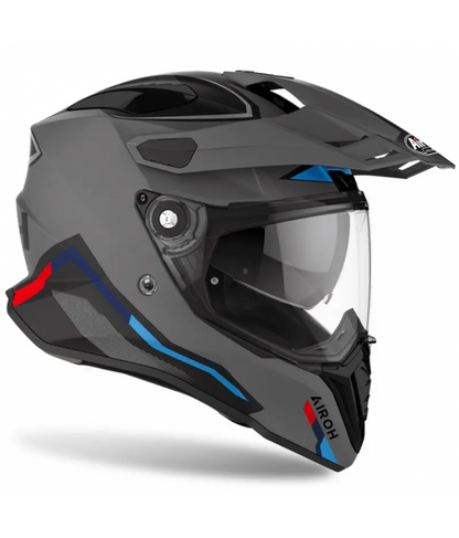 AIROH COMMANDER FACTOR MATT ANTHRACITE TOURING HELMET 