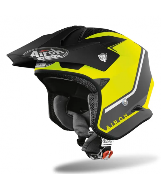 CASCO JET AIROH TRR S KEEN AMARILLO MATE