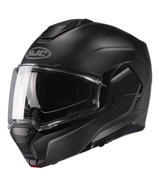 CASCO MODULAR HJC I100 SOLID SEMI FLAT NEGRO