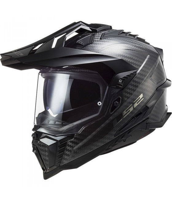 Casco Integrale Touring Carbonio Ls2 Mx701 C Explorer Carbon Lucido