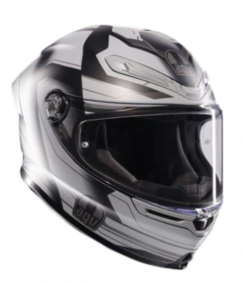 CASCO AGV K6 S E2206 - ULTRASONIC MATT BLACK/GREY