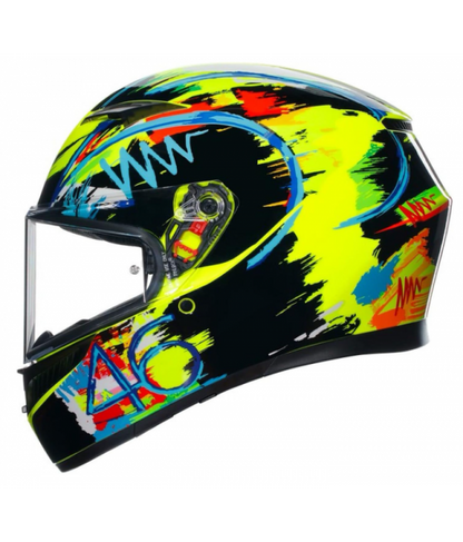 CASCO AGV K3 ROSSI WINTER TEST 2020 - INTEGRAL E2206