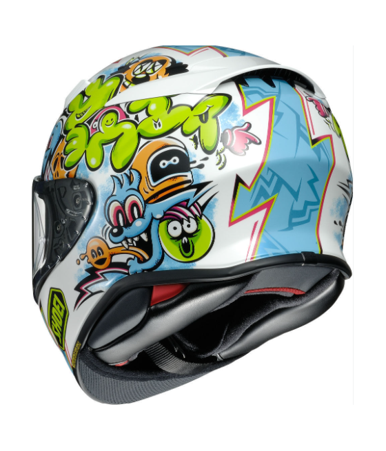 SHOEI NXR2 MURAL TC-10 FULL FULL HELMET