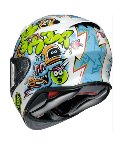 SHOEI NXR2 MURAL TC-10 FULL FULL HELMET