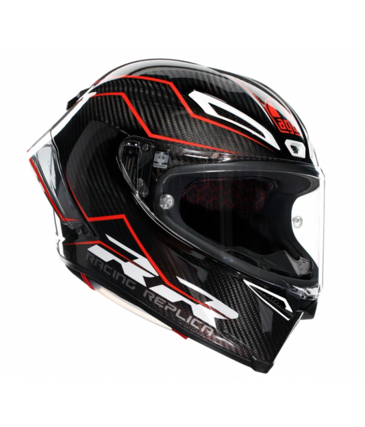 CASCO AGV PISTA GP RR PERFORMANCE CARBONO/ROJO