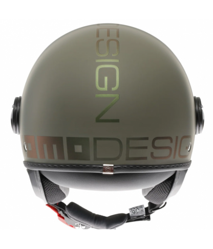 Casco MOMO DESING moto jet FGTR CLASSIC Mono E2206 MATT GREEN / BRONZE