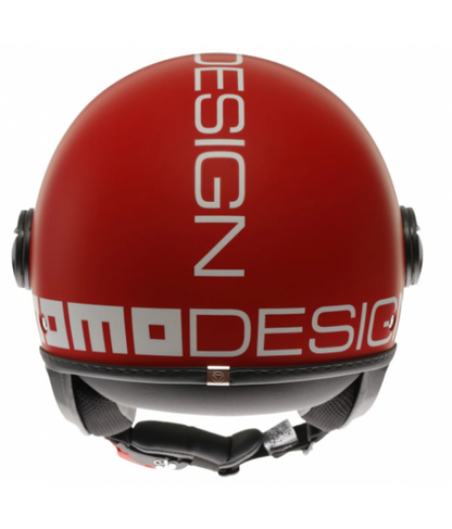 Casco MOMO DESING moto jet FGTR CLASSIC Mono E2206 MATT RED / WHITE