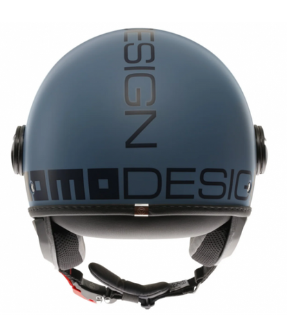 Casco MOMO DESING moto jet FGTR CLASSIC Mono E2206 MATT DUSTY / BLUE