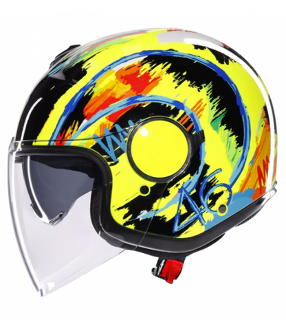 ETERES ROSSI WINTER TEST 2019 - CASCO AGV MOTO JET E2206