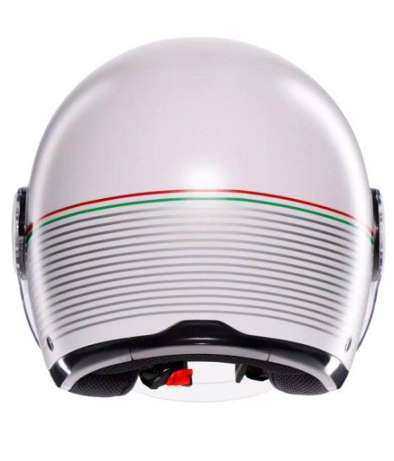 ETERES CAPOLIVERI MATT WHITE/ITALY - CASCO AGV MOTO JET E2206