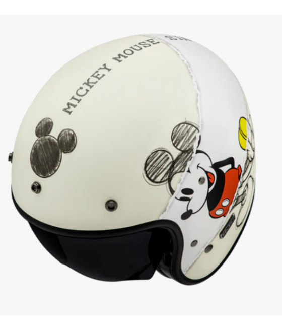 CASCO HJC JET V31 DISNEY MICKEY SKETCH