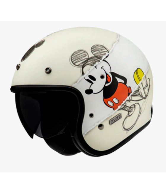 HJC JET V31 DISNEY MICKEY SKETCH HELMET