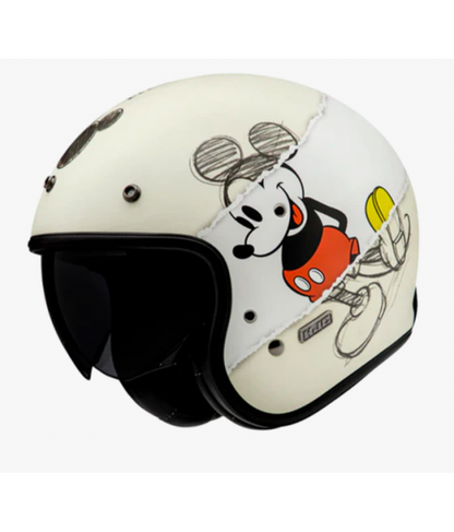 CASCO HJC JET V31 DISNEY MICKEY SKETCH