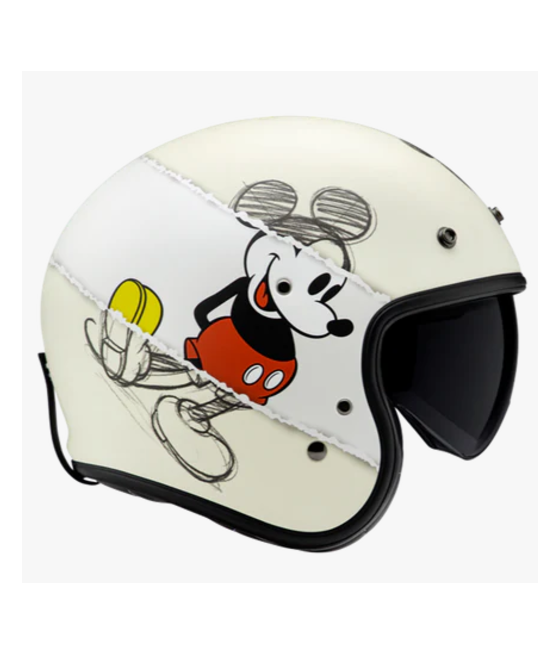 HJC JET V31 DISNEY MICKEY SKETCH HELMET