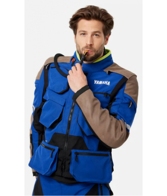 Chaqueta de rally y aventura original de Yamaha Enduro para hombre