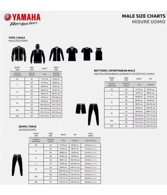 Chaqueta de rally y aventura original de Yamaha Enduro para hombre