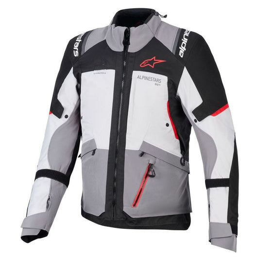 Giacca da moto Alpinestars ANDES V4 DRYSTAR - Nero / Rosso