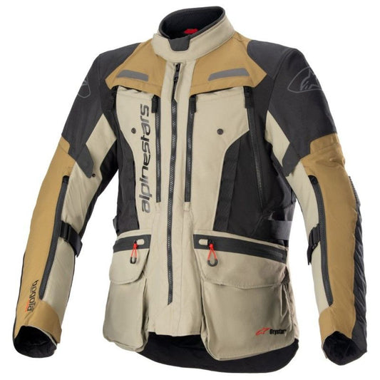 Giacca moto Touring Alpinestars BOGOTA PRO DRYSTAR tre strati Verde / Nero