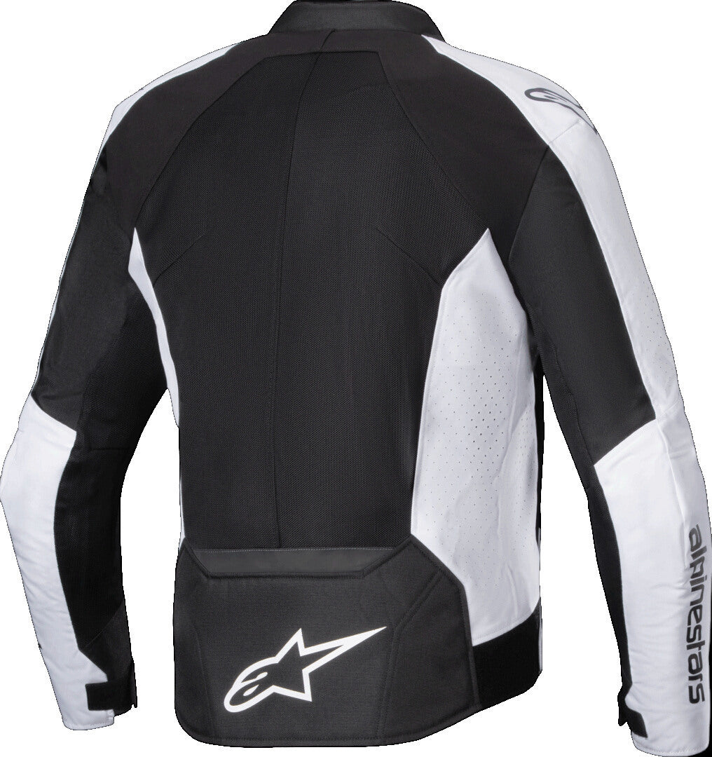 Chaqueta de moto perforada Alpinestars VIPER V3 AIR, color rojo fluorescente y negro