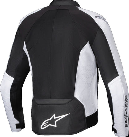Chaqueta de moto perforada Alpinestars VIPER V3 AIR, color rojo fluorescente y negro