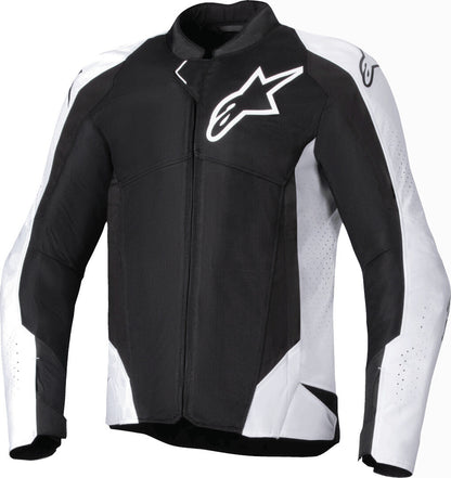 Chaqueta de moto perforada Alpinestars VIPER V3 AIR, color rojo fluorescente y negro