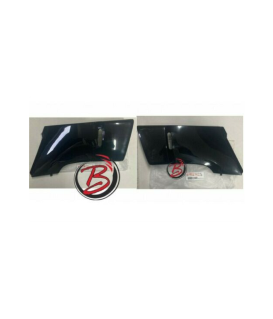 PAIR OF TANK AIR CONVEYOR LEFT + RIGHT ORIGINAL YAMAHA XT EK 600 BLACK 