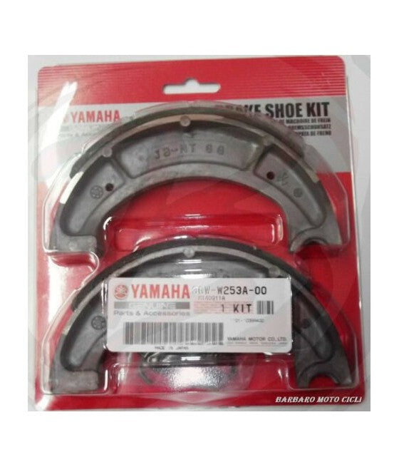 PAREJA DE ZAPATAS DE FRENO TRASERO ORIGINALES YAMAHA XT 500 550 600 1N5 5Y3 43F 