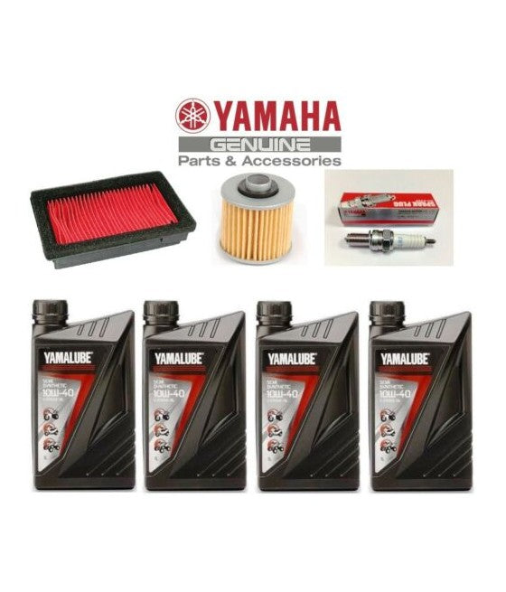 ORIGINAL YAMAHA MT 03 SERVICE KIT - XT660 R / X TENERE' (OIL + FILTERS + SPARK PLUG) 