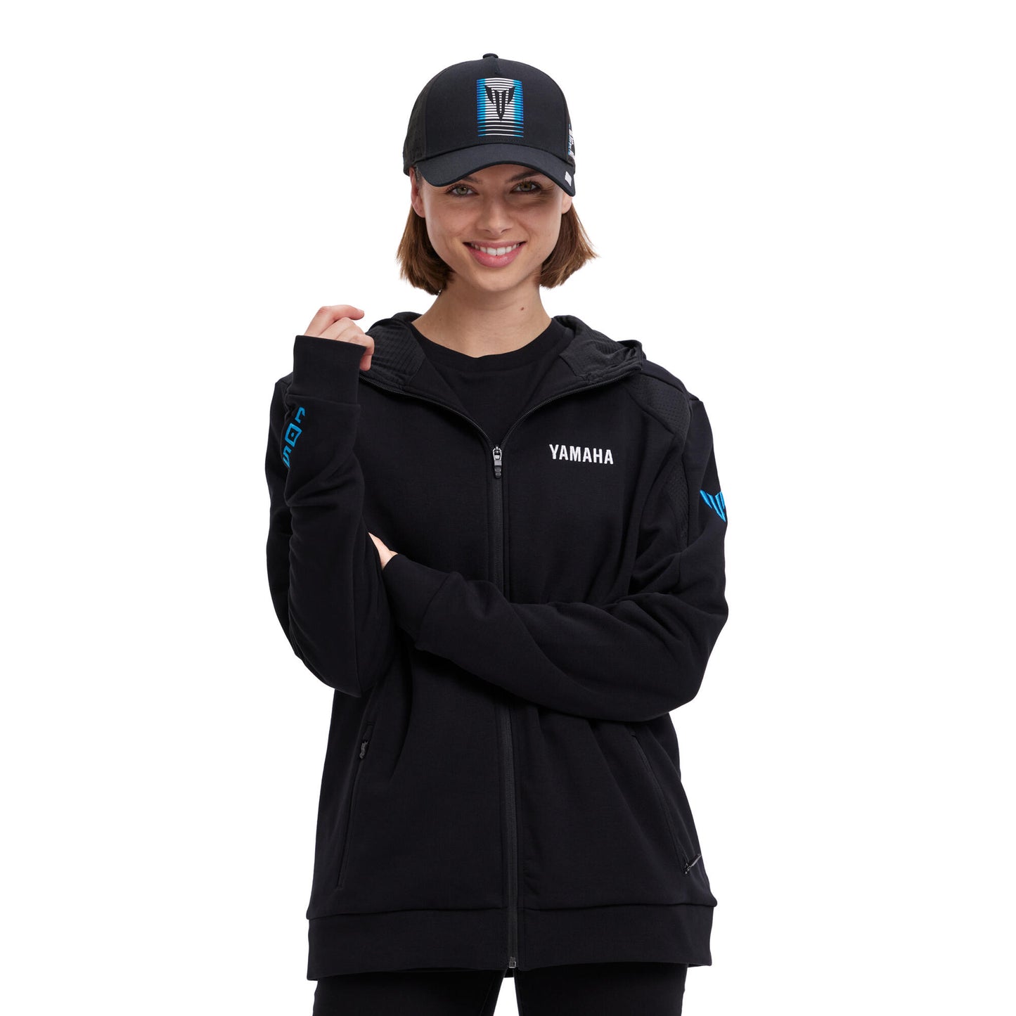 Felpa Originale Yamaha con cappuccio Hyper Naked Unisex adulto B25-MT111-B0