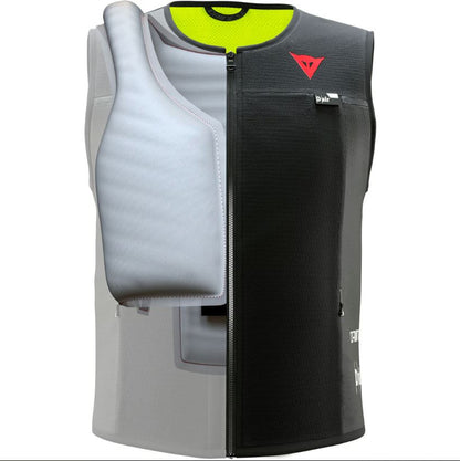 GILET SMART AIRBAG JACKET DAINESE V2 UOMO BLACK/YELLOW