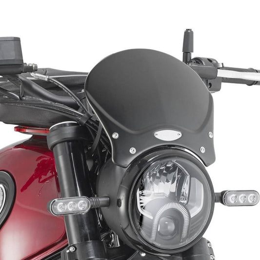 Cupolino Universale Givi 100ALB Alluminio Nero