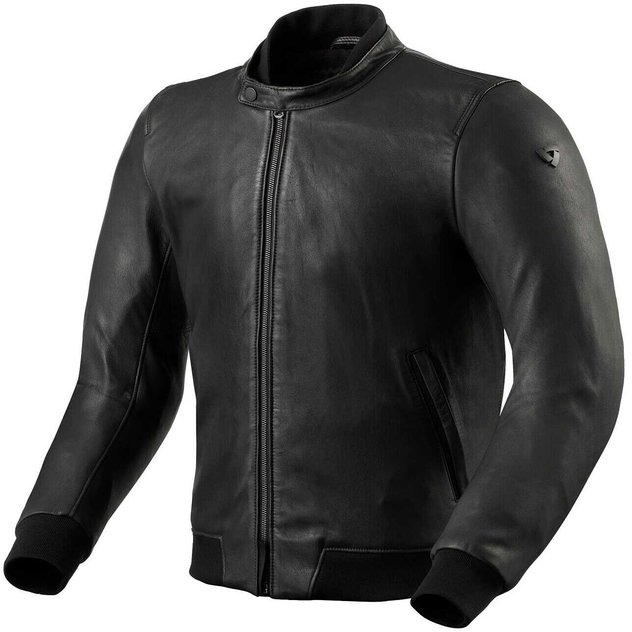 Giubbotto Moto Pelle Custom Rev'it TRAVON Nero