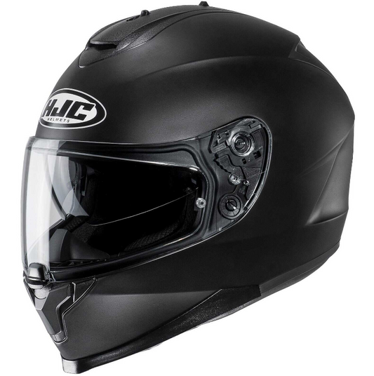 Hjc C70N Semi Matt Black Full Face Motorcycle Helmet