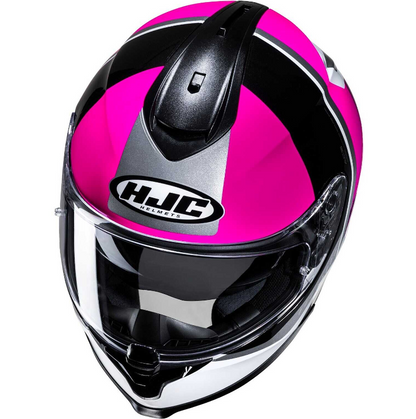 Hjc C70N ALIA MC8 Full Face Motorcycle Helmet White Pink