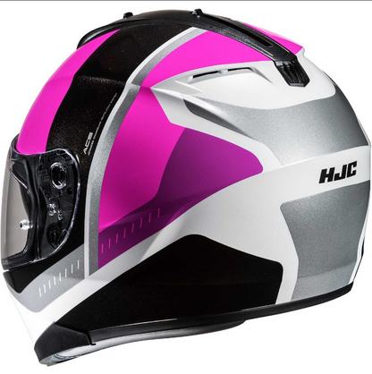 Casco Moto Integrale Hjc C70N ALIA MC8 Bianco Rosa