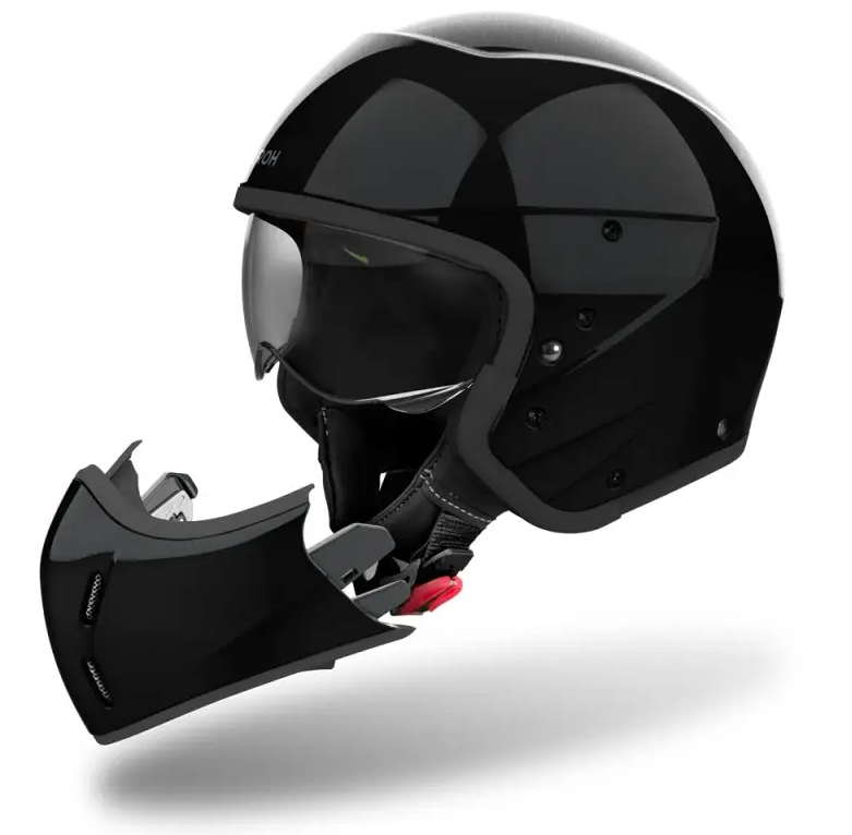 CASCO CROSSOVER AIROH J110 BLACK