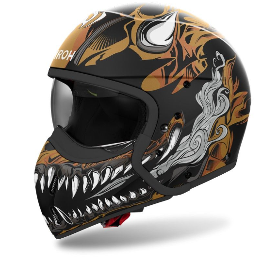 AIROH J110 ONI MATT CROSSOVER HELMET