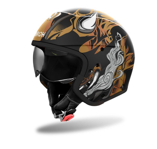 AIROH J110 ONI MATT CROSSOVER HELMET