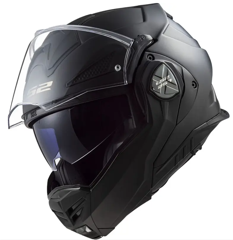 CASCO MODULAR ADVANT X SOLID NEGRO MATE